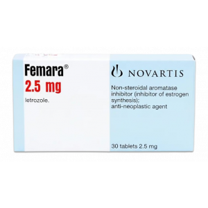 FEMARA 2.5 MG ( LETROZOLE ) 30 FILM-COATED TABLETS
